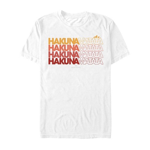 Target hakuna best sale matata shirt