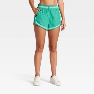 Women's High-Rise Woven Shorts - JoyLab™ - 1 of 3