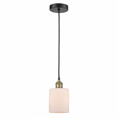 Cobbleskill - 1 Light Mini Pendant In Industrial Style-9.75 Inches Tall and 5 Inches Wide