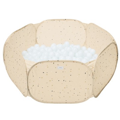 3 Sprouts Kids Recycled Fabric Ball Pit - Terrazzo Beige