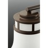 Progress Lighting Cascadia 1-Light Bath Vanity, Polished Chrome, Etched Glass Shade - 4 of 4