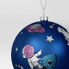 100mm Christmas Shatter-Resistant Ornament Space Blue with Astronaut - Wondershop™ - 3 of 3