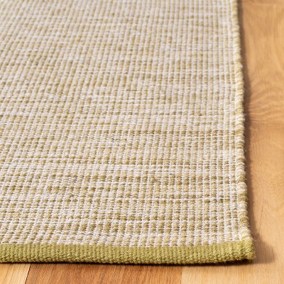 Montauk Beige Hand Woven Cotton Area Rug 5' x 8'