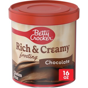 Betty Crocker Rich & Creamy Chocolate Frosting - 16oz - 1 of 4