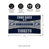 Evergreen Come Back with Tickets Georgia Southern University 28" x 16" Woven PVC Indoor Outdoor Doormat - 2 of 4