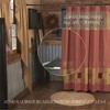 Ninepatch Star Shower Curtain w/ Patchwork Borders 72x72 VHC Brands - 2 of 4
