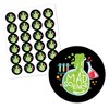 Big Dot of Happiness Scientist Lab - Baby Shower or Birthday Party Circle Sticker Labels - 24 Count - 2 of 4