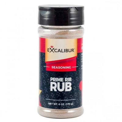 Excalibur Seasoning Prime Rib Rub Seasoning - 6oz Shaker Bottle