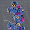 Men's - Disney - Mickey Mouse Patterened Silhouette Long Sleeve Graphic T-Shirt - 2 of 4