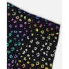 Deux par Deux Girl Stretch Jersey Leggings Multicolor Leopard Print - 4 of 4