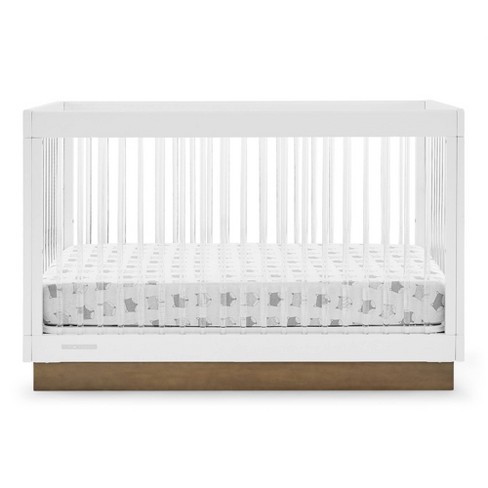 White and best sale acrylic crib