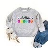 The Juniper Shop Hello Easter Eggs Toddler Graphic Sweatshirt - 2 of 2