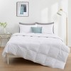 Peace Nest Lightweight White Feather Fiber Down Comforter, King : Target