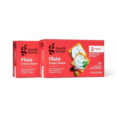 Plain Cream Cheese Bar - 8oz/2ct - Good & Gather™