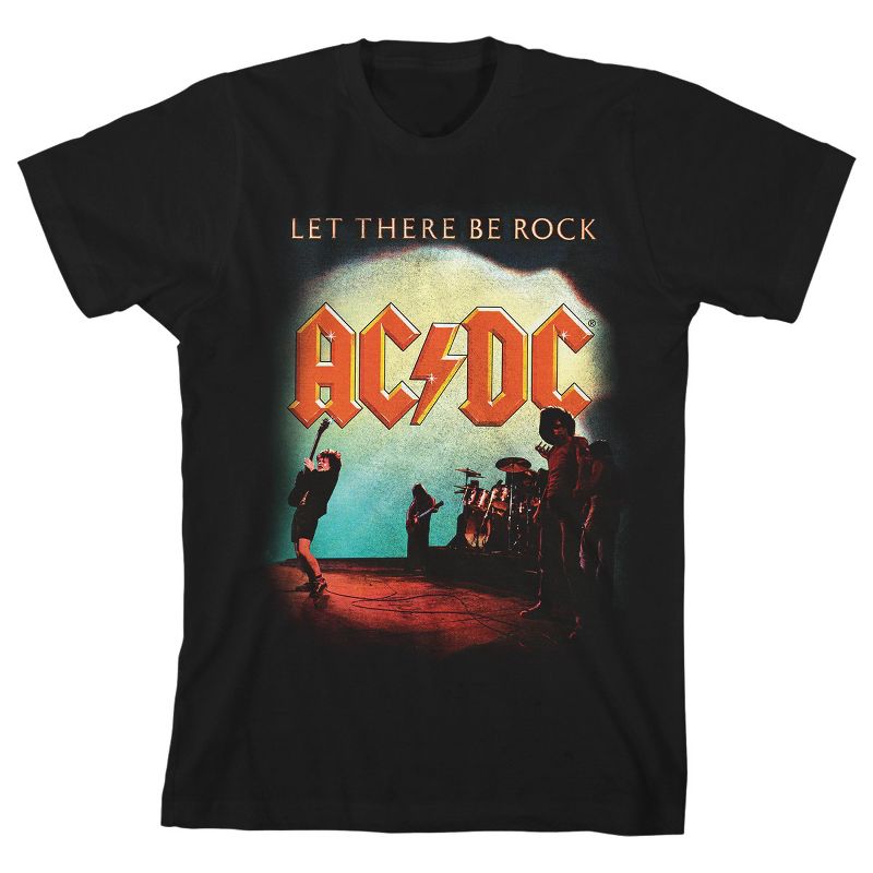 ACDC Let There Be Rock Youth Black T-shirt, 1 of 3