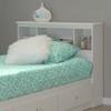 HomeStock Bookcase Open Storage Headboard - 4 of 4