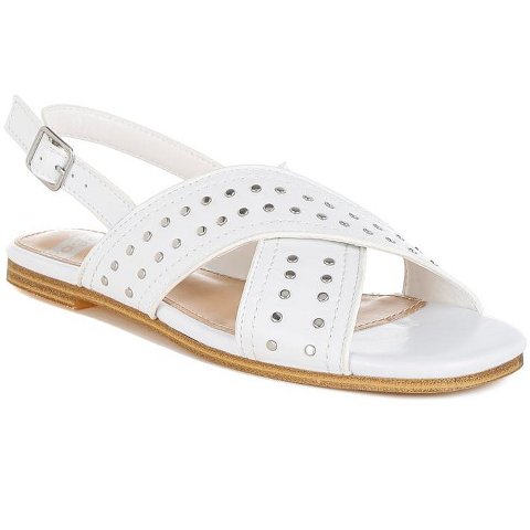 Обувь Rag & Co Womens Calluna Stud Embellished Buckled Flats 10