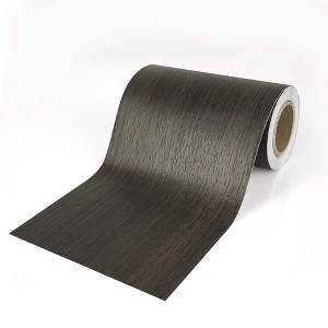 Vintage Dark Brown Wood Grain Peel & Stick Wallpaper Border Self-Adhesive Vinyl Contact Paper for Bedroom, Accent Walls - 1 of 4