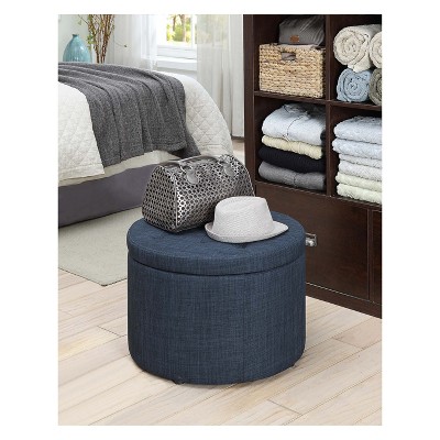Designs4Comfort Round Shoe Ottoman - Breighton Home