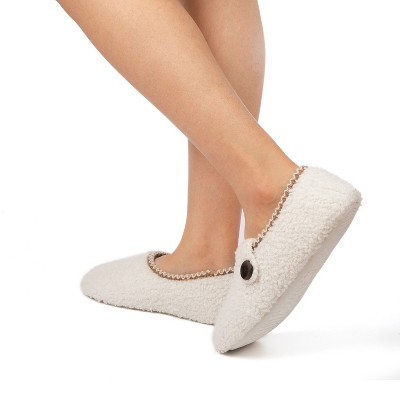 women's chandra genuine suede scuff slide slippers