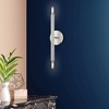 Livex Lighting Moco 2 - Light Wall Light in  Brushed Nickel - 4 of 4