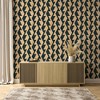 Tempaper & Co. Aztec Geo Removable Peel and Stick Peel and Wallpaper, Tiger Stripe, 28 sq ft: Geometric Vinyl, Self-Adhesive - 2 of 4