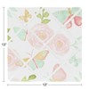 Sweet Jojo Designs Girl Fabric Photo Memo Board Butterfly Floral Pink Green and White - image 3 of 3