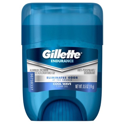 Gillette Cool Wave Clear Gel Antiperspirant and Deodorant - Trial Size - 0.5oz