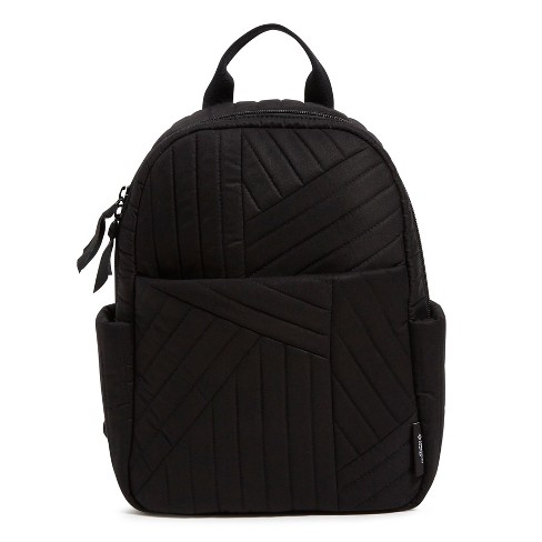 Black cotton clearance backpack