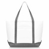 Dalix 23" Premium 24 oz. Cotton Canvas Shopping Tote Bag - 2 of 4