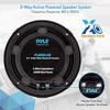 Pyle 6.5" Dual Marine Speakers - PLMR652B, Black - 2 of 4