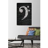 Trends International Bass Clef - Chalk Unframed Wall Poster Prints - 2 of 4