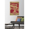 Trends International NFL San Francisco 49ers - Logo 25 Unframed Wall Poster Prints - 2 of 4