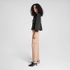 Women's Ballon Long Sleeve Tie Front Blouse - A New Day™ - 3 of 4