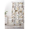 Marta Barragan Camarasa Wild Desert Shapes II Shower Curtain Brown - Deny Designs: Microfiber, Buttonhole Top, Easy Care - 3 of 3