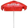 Kemp Lifeguard Umbrella - Red Outdoor Umbrella with Push Tilt Mechanism - 2 of 4