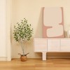 Kazeila Artificial Betula Tree in Pot, Pre Potted Faux Greenry Tree for Home Decor, Big Fake Plants - 3 of 4