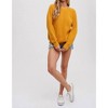 Women's Crochet Lace Cross Back Pullover - BluIvy - 3 of 4