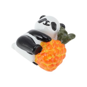 Unique Bargains Decorative Magnets Magnetic Fridge Sticker Irregular Shape Resin Black White Red Green 1Pc - 1 of 3