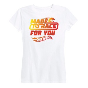 Women's - Hot Wheels - Valentine's Made to Race Short Sleeve Graphic T-Shirt - 1 of 4