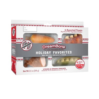 DreamBone Feast Box Chews Dog Treats - 4ct