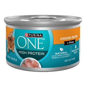 Purina ONE True Instinct Chicken Wet Cat Food - 3oz - 1 of 4
