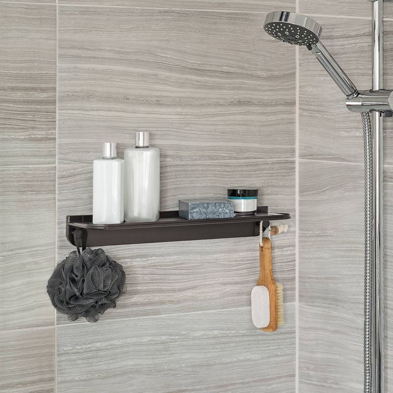 Glide Rust Proof Aluminum Multi-Purpose Bathroom Shelf - Better Living Products, 6 of 7