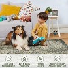Modern Washable Abstract Rug, Soft Durable Carpet, Non-Slip Non-Shedding Mat, Low Pile Floor Cover for Living Room Bedroom Living Room, Green 10*13ft - 4 of 4