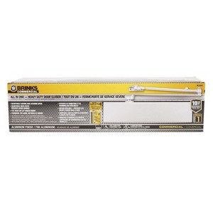 BRINKS COMMERCIAL GRADE 1 DURABLE DOOR CLOSER FOR HEAVY DOORS - 1 of 4