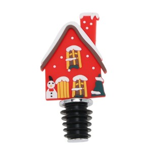 Unique Bargains Star Top Large Silicone Ring Christmas Tree Stopper Aluminum Alloy TPE 1 Pc - 1 of 3