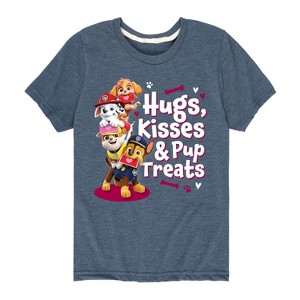 Boys' - Paw Patrol - Hugs Kisses Pup Treats Short Sleeve Graphic T-Shirt - 1 of 4