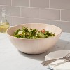 25oz Rubberwood White Washed Dough Bowl - Threshold™