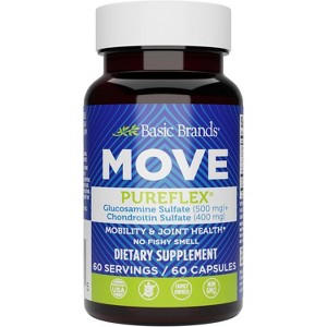 Basic Organics Glucosamine Chondroitin Sulfate Capsules, 60 Ct - 1 of 3