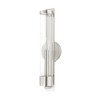 Livex Lighting Castleton 1 - Light Sconce in  Brushed Nickel - 3 of 4